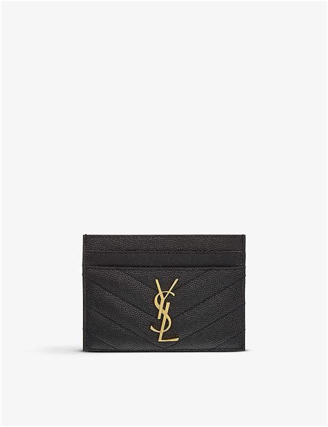 ysl catd holder|ysl card holder selfridges.